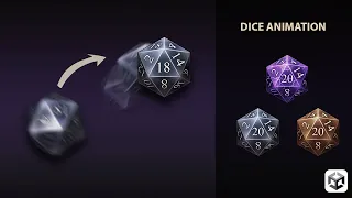 Animated Dice in Unity v1 0