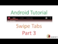 142 Android Swipe Tabs Part 3