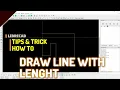 LibreCAD How To Draw With Line Command