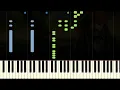 PIRATES OF THE CARIBBEAN - HE'S A PIRATE - Piano Tutorial