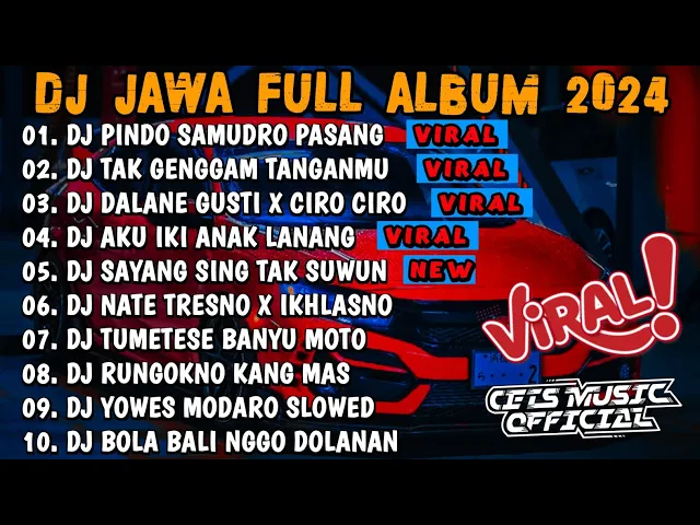 Download MP3 DJ JAWA FULL ALBUM VIRAL TIKTOK 2024 || DJ PINDO SAMUDRO PASANG (LAMUNAN) X TAK GENGGAM TANGANMU