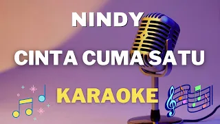 nindy cinta cuma satu karaoke tanpa vocal