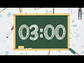 3 Minute Classroom Timer - No Music