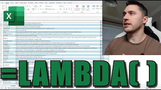 How to Use Lambda - Programming in Excel