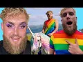 AI JAKE PAUL BEING GAY COMPILATION