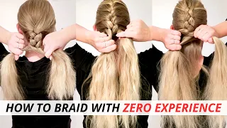 This one is for beginners! Learn how to 3-strand, french & dutch braid your own hair!