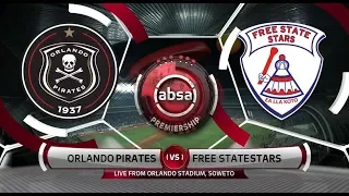 absa premiership 2018 19 orlando pirates vs free state stars