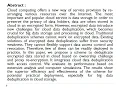Deduplication on Encrypted Big Data in Cloud