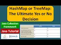 HashMap or TreeMap The Ultimate Yes or No Decision Java Collection Framework