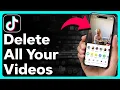 Lagu How To Delete All Videos On TikTok