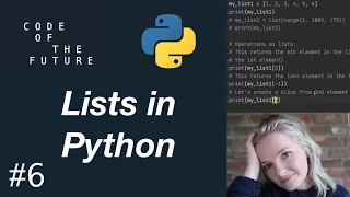Python Tutorial for Beginners - Lists in Python
