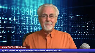 Python Tutorial 19 Python Classes and Methods Homework Examples