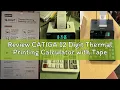 Review CATIGA 12 Digit Thermal Printing Calculator with Tape Print Out Ink-Free Adding Machine 5X