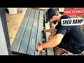 How to Build a Simple SHED RAMP Step-by-Step