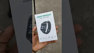 Smart Bracelet D116 Smart Watch Unboxing Review 