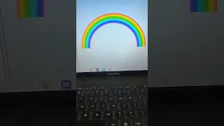 Python Turtle Graphics - Rainbow