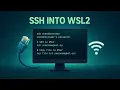 SSH Into Bash and WSL2 on Windows From an External Machine