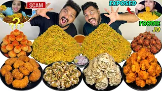 Foodie Jd EXPOSED❌😱CHINESE STYLE MAGGI, MALAI CHAAP ROLL, DAHI GOLGAPPE, KURKURE MOMO, GOBI PAKODA🔥
