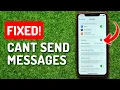 How To Fix iPhone Cant Send Messages To Android