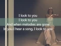 Whitney Houston I Look To You wmv