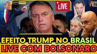 🚨URGENTE: POSSE DE TRUMP, BOLSONAR0 MANDA RECADO PARA MOR4ES "EU REPRESENTO O BRASIL"! #bolsonaro