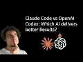Claude Code vs OpenAI Codex Which AI Codes Better Code Test Review
