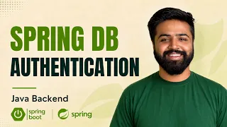 Spring Security DB Authentication Password Security Spring Boot Full Course