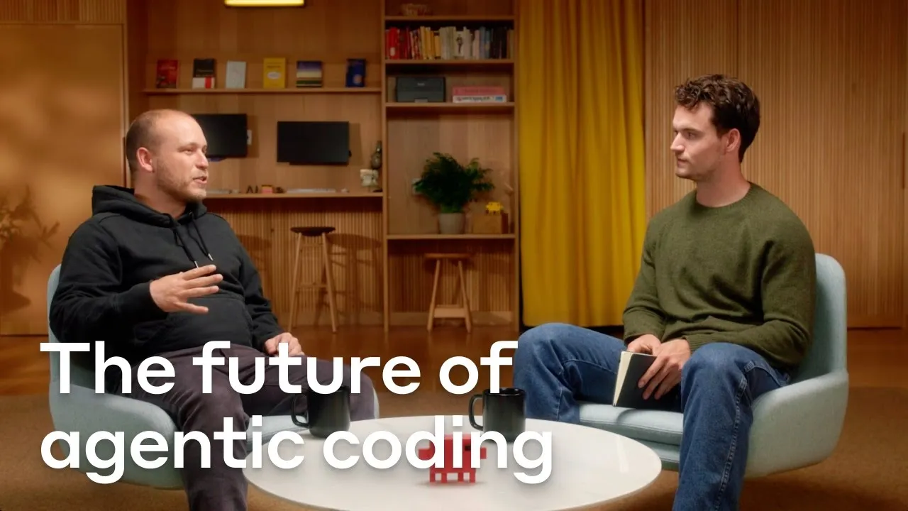 The future of agentic coding with Claude Code: video thumbnail