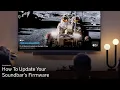 VIZIO Support How to Update Your Soundbar s Firmware
