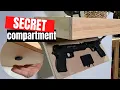 2ft Floating Shelf with Hidden Storage DIY Build w Fingerprint Lock