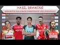 Badminton Asia Junior Championship 2025 Draw Results (Individual) │