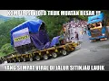 Download Lagu VIRAALLL !!! Kompilasi Video Truk Muatan Paling Berat di Tanjakan Sitinjau Lauik