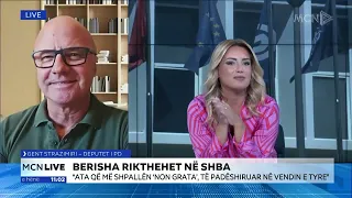 Berisha në USA, Strazimiri: Është ftesë e IDU jo "recetë farmacie" as "rekomandim mjeku"..