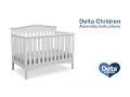 Delta Children Baker 4-in-1 Crib Assembly