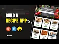How To Make A Food Recipe App With JavaScript MealDB API HTML CSS JavaScript webcoding25
