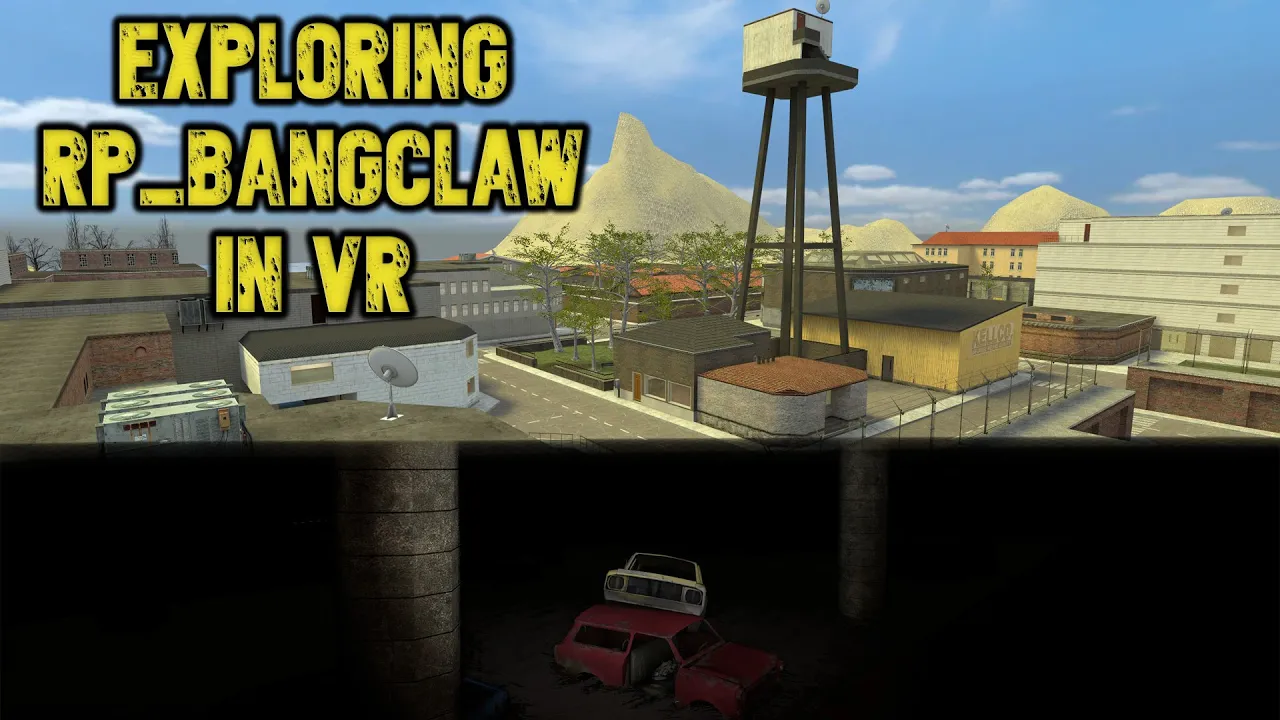 GMOD VR: Exploring rp_Bangclaw
