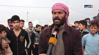 كاميرا التغيير تنقل معاناة النازحين في نينوى التي تفاقمت مع زخات المطر الأخيرة دندنها