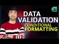 Data Validation And Conditional Formatting Excel Drop Down List including cell color change