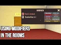 How to Use Modifiers in The Rooms Glitch Roblox DOORS The Great Outdoors Update