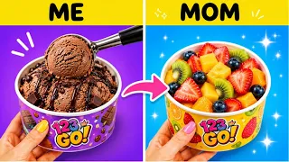 COOL WAYS TO BRING SNACKS ANYWHERE! 🍿✨ Clever and Fun Food Hacks By 123 GO!
