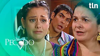 Asunción se entera del embarazo de Blanquita | Mi Pecado Capítulo 38 (Parte 2) | tlnovelas