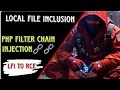 Advanced PHP Wrappers Php filter chain injection bug bounty series HINDI