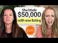 This ONE Etsy product made her 50k in JUST 2 months