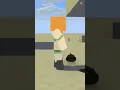 😂Alex can't 😬hold her 💩poop -minecraft animation #shorts