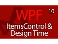 C WPF UI Tutorials 10 - ItemsControl Chat List Design Time Data