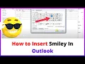 How to Add in Outlook - How to Get List of Emojis Outlook