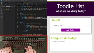 ASMR Programming - Coding a Todo List App