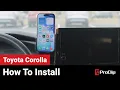 Toyota Corolla - How-to Install Center Mount 855507