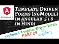 Angular Tutorial in Hindi Template Driven Forms in Angular 5 Hindi Bootstrap Form Angular