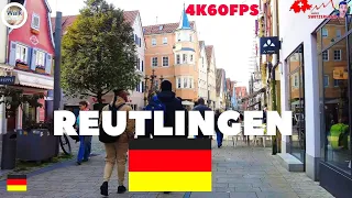 reutlingen tour in germany city reutlingen 4k